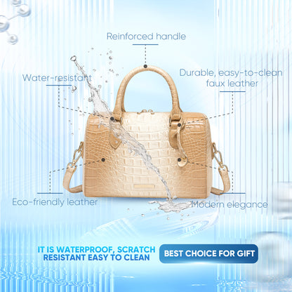 ELIZIA™ Diamond Luxe Satchel