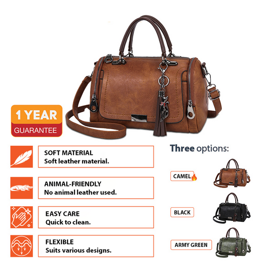 ELIZIA™ Verona Barrel Satchel