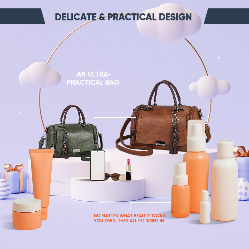 ELIZIA™ Verona Barrel Satchel