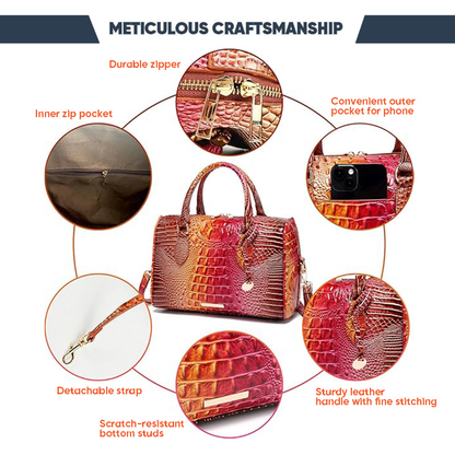 ELIZIA™ Diamond Luxe Satchel