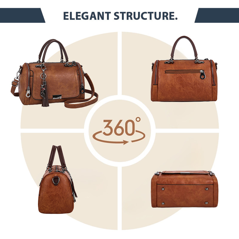 ELIZIA™ Verona Barrel Satchel