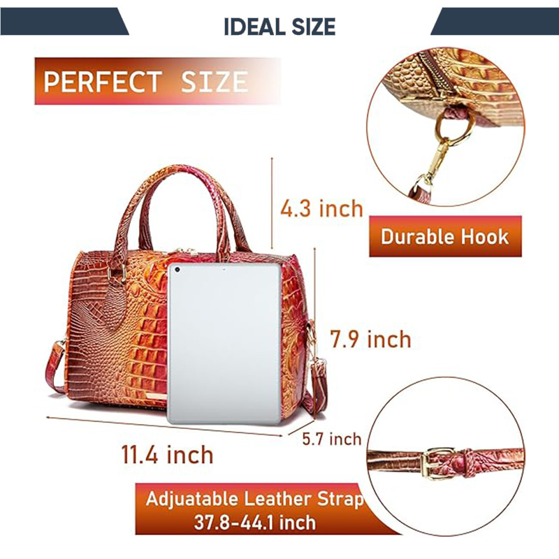 ELIZIA™ Diamond Luxe Satchel