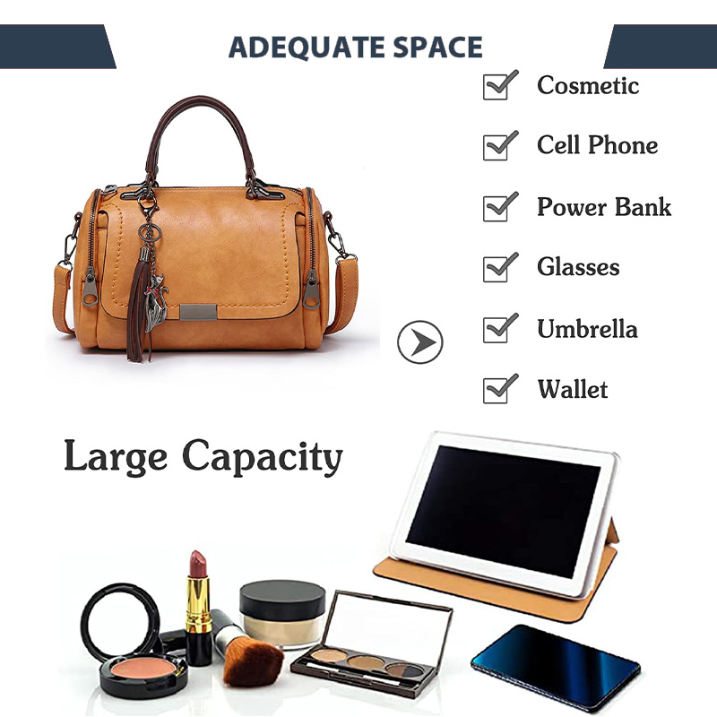 ELIZIA™ Verona Barrel Satchel