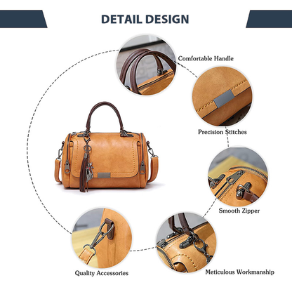 ELIZIA™ Verona Barrel Satchel