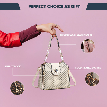 ELIZIA™ Diamond Satchel
