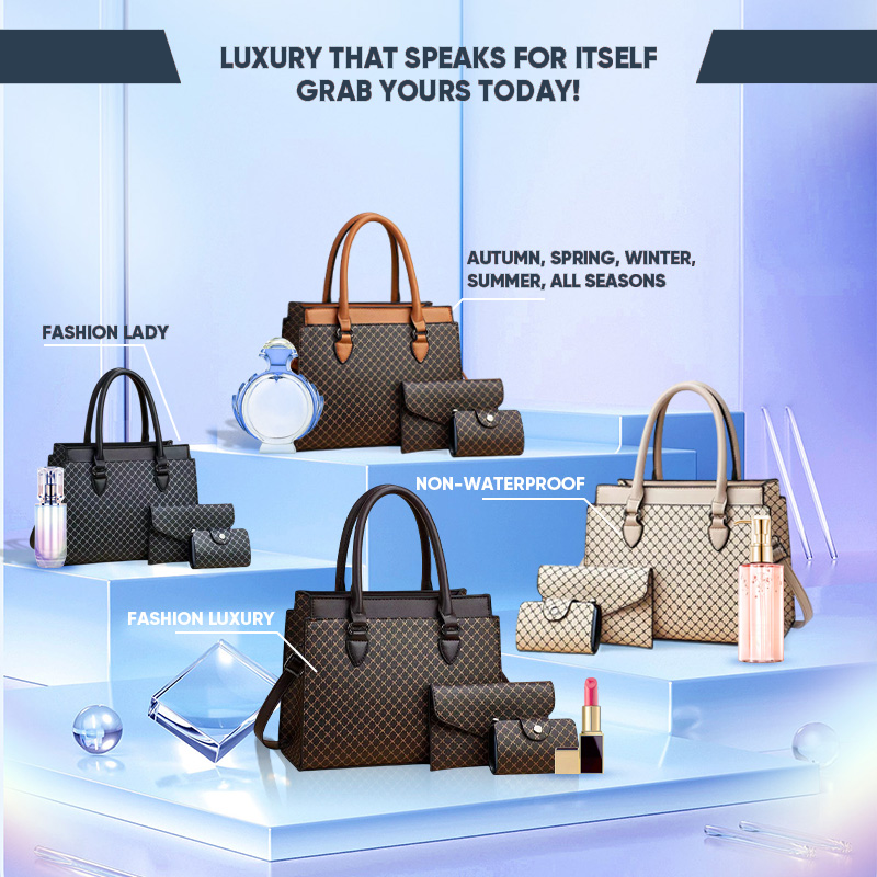 ELIZIA™ Grid Luxe – 3-Piece
