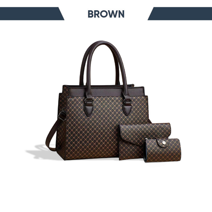 ELIZIA™ Grid Luxe – 3-Piece
