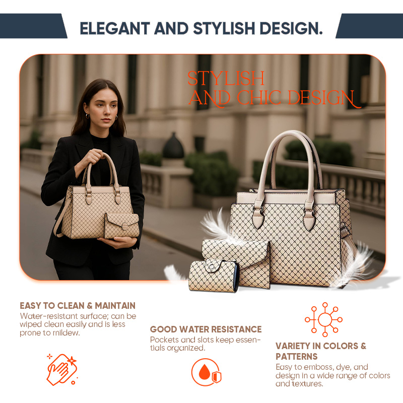 ELIZIA™ Grid Luxe – 3-Piece